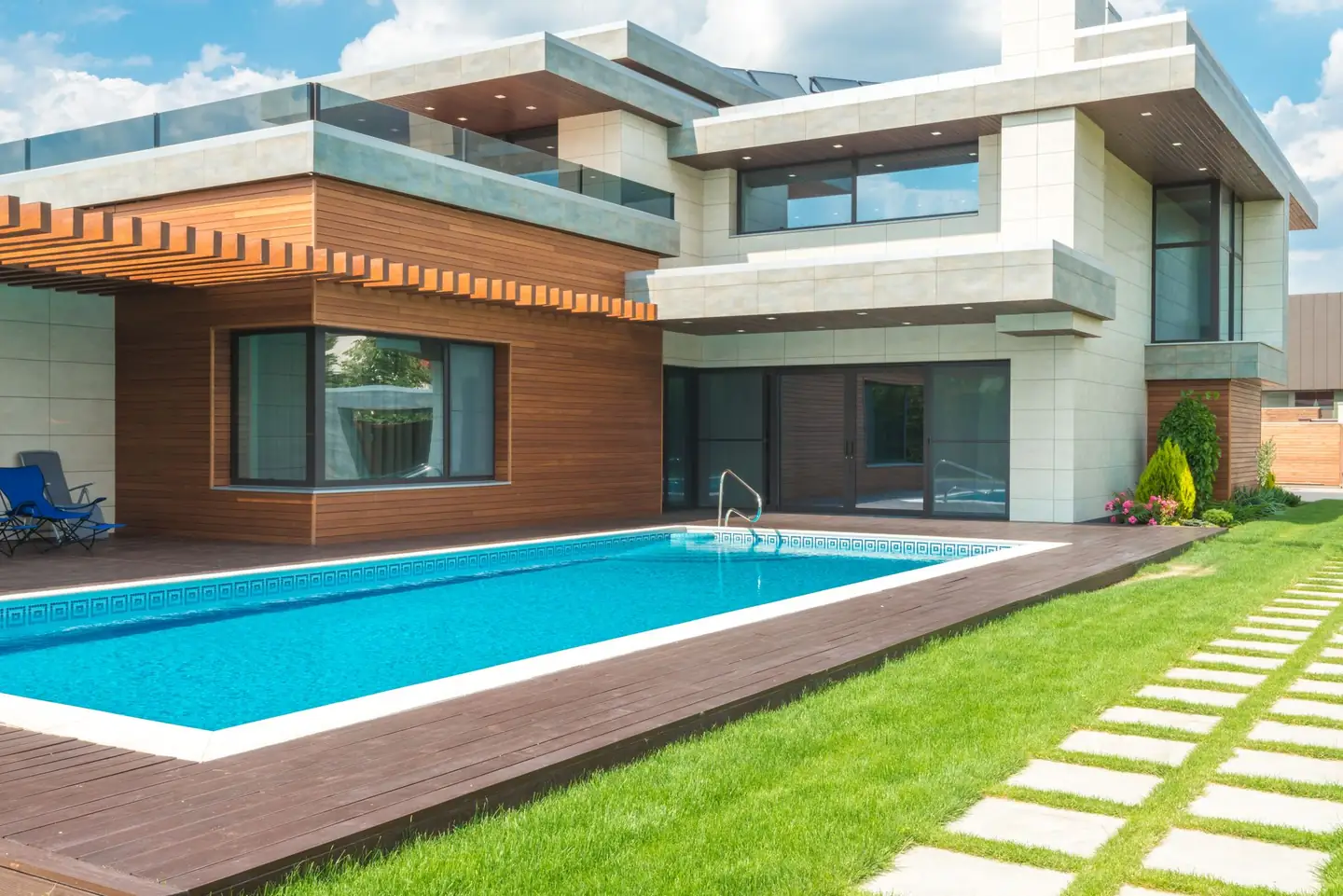 Swimming pool built in Biddon, NSW